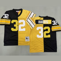 HARRIS #32 Men's Pittsburgh Steelers Retro NFL Jersey 钢人