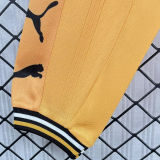 1998/1999 Wolves Home Yellow Retro Long Sleeve Soccer Jersey