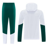 2026/27 Italy White Hoody Zipper Jacket