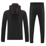 2026/27 AD~ Black Hoody Zipper Jacket