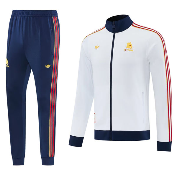 2026/27 Roma White Jacket Tracksuit