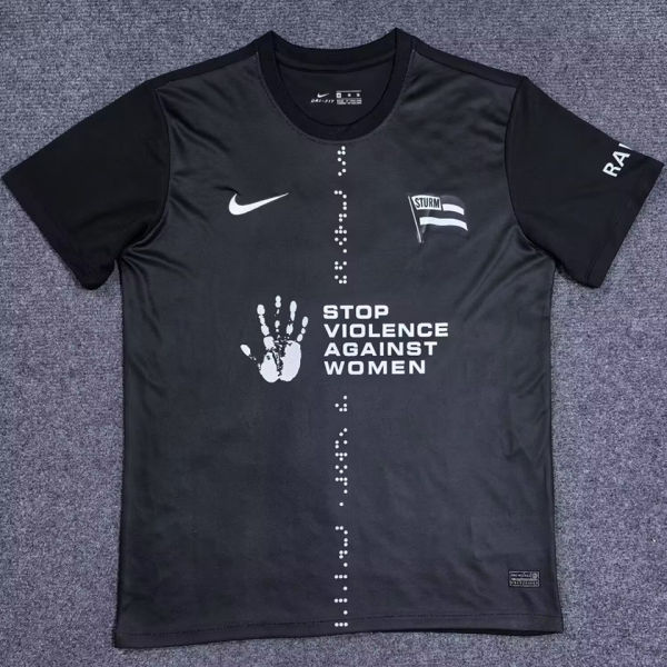 2026 SK Sturm Graz Black Fans Soccer Jersey  格拉茨风暴