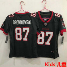 GRONKOWSKI #87 Tampa Bay Buccaneers Kids NFL Jersey 海盗队