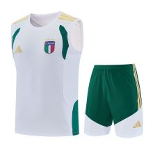 2026/27 Italy White Vest Training Jersey (A Set)