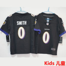 SMITH #0 Baltimore Ravens Kids NFL Jersey 乌鸦