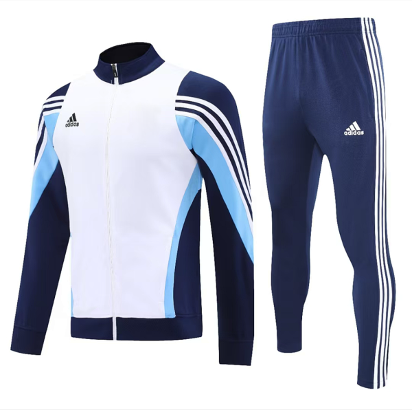 2026/27 Nk~ White Baby Blue Jacket Tracksuit