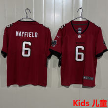 MAYFIELD #6 Tampa Bay Buccaneers Kids NFL Jersey 海盗队