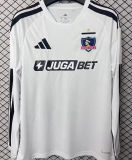 2026/27 Colo-Colo Home White Long Sleeve Soccer Jersey