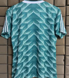 1990 Germany Away Green Retro Soccer Jersey