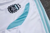 2026/27 Argentina White Kids Sweater Tracksuit