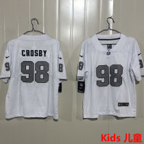 CROSBY #98 Las Vegas Raiders Kids NFL Jersey 突袭者