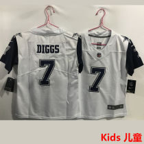 DIGGS #7 Dallas Cowboys Kids NFL Jersey 牛仔