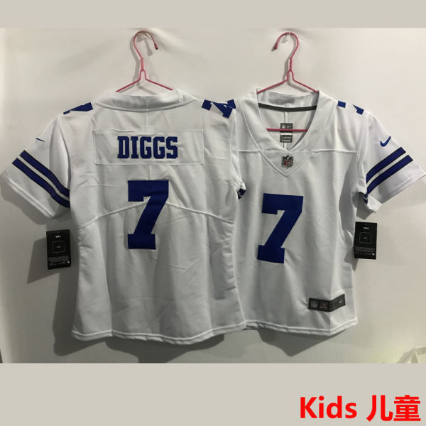 DIGGS #7 Dallas Cowboys Kids NFL Jersey 牛仔