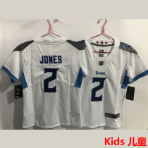 JONES #2 Tennessee Titans Kids NFL Jersey 泰坦