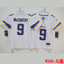 McCARTHY #9 Minnesota Vikings Kids NFL Jersey 维京人