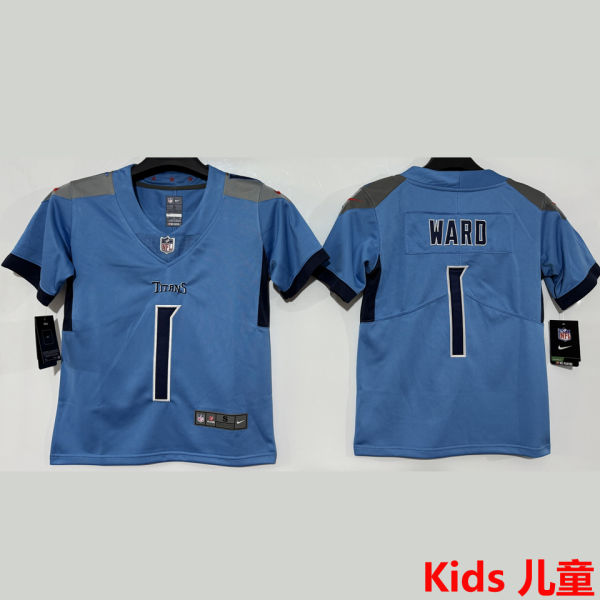 WARD #1 Tennessee Titans Kids NFL Jersey  泰坦