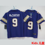 McCARTHY #9 Minnesota Vikings Kids NFL Jersey 维京人