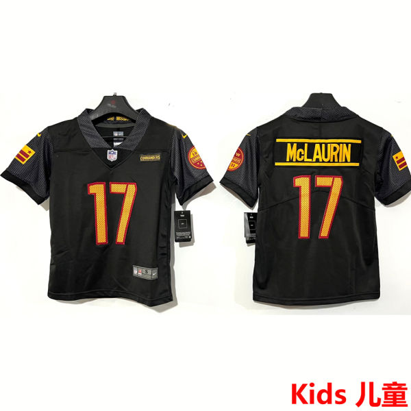 McLAURIN #17 Washington Commanders Kids NFL Jersey 指挥官
