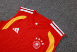 2026/27 Germany Red Vest Training Jersey (A Set)