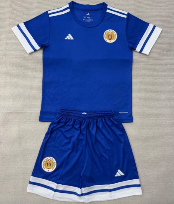 2026/27 Curacao Home Blue Kids Soccer Jersey 库拉索
