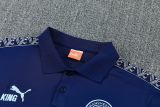 2026/27 Man City Sapphire Blue POLO Training Tracksuit