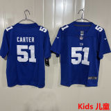 CARTER #51 New York Giants Kids NFL Jersey 巨人