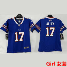 ALLEN #17 Buffalo Bills Girl NFL Jersey 布法罗比尔