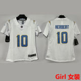 HERBERT #10 Los Angeles Chargers Girl NFL Jersey 闪电