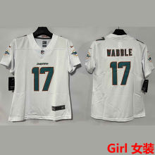 WADDLE#17 Miami Dolphins Girl NFL Jersey 海豚
