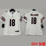 WILLIAMS #18 Chicago Bears Girl NFL Jersey 熊队