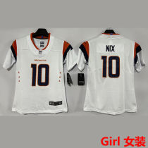 NIX #10 Denver Broncos Girl NFL Jersey 野马