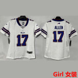 ALLEN #17 Buffalo Bills Girl NFL Jersey 布法罗比尔