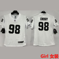 CROSBY #98 Las Vegas Raiders Girl NFL Jersey 突袭者