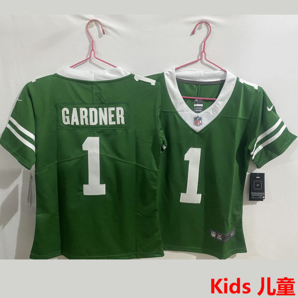 GARDNER #1 New York Jets Kids NFL Jersey 喷气机