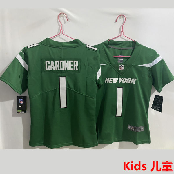 GARDNER #1 New York Jets Kids NFL Jersey 喷气机