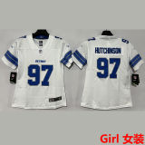 HUTCHINSON #97 Detroit Lions Girl NFL Jersey 雄狮