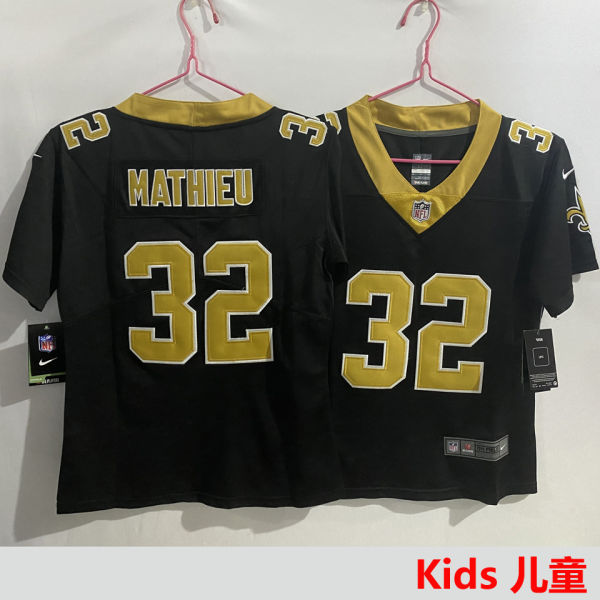 MATHIEU #32 New Orleans Saints Kids NFL Jersey 圣徒