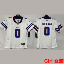 COLEMAN #0 Buffalo Bills Girl NFL Jersey 布法罗比尔
