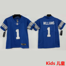 WILLIAMS #1 Detroit Lions Kids NFL Jersey 雄狮