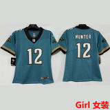 HUNTER #12 Jacksonville Jaguars Girl NFL Jersey 美洲虎