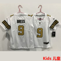 BREES #9 New Orleans Saints Kids NFL Jersey 圣徒