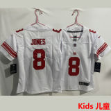 JONES #8 New York Giants Kids NFL Jersey 巨人