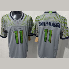 SMITH-NJIGBA #11 Men's Seattle Seahawks NFL Jersey 海鹰