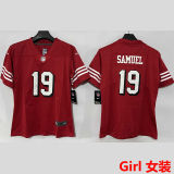 SAMUEL #19 San Francisco 49ers Girl NFL Jersey 49人