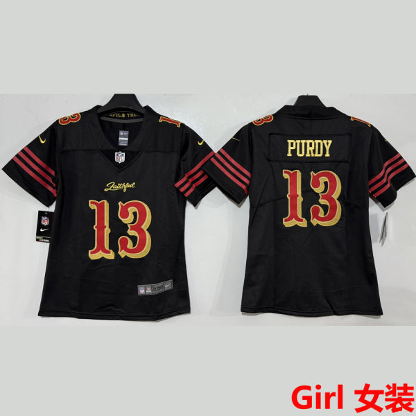 PURDY #13 San Francisco 49ers Girl NFL Jersey 49人