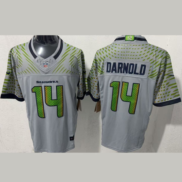 METCALF #14 Men's Seattle Seahawks NFL Jersey 海鹰