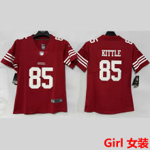 KITTLE #85 San Francisco 49ers Girl NFL Jersey 49人