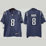 DIGGS #8 Men's New England Patriots NFL Jersey 爱国者