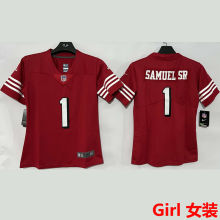 SAMUEL SR #1 San Francisco 49ers Girl NFL Jersey 49人