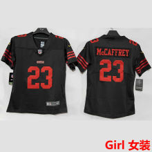 McCAFFREY #23 San Francisco 49ers Girl NFL Jersey 49人